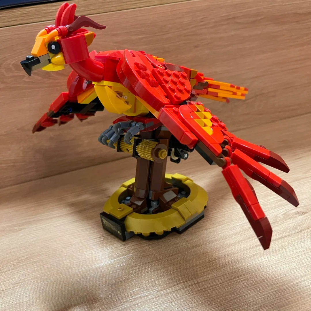 Magic World Fire Phoenix76394  - مراجعة Lego Building Blocks وسعره