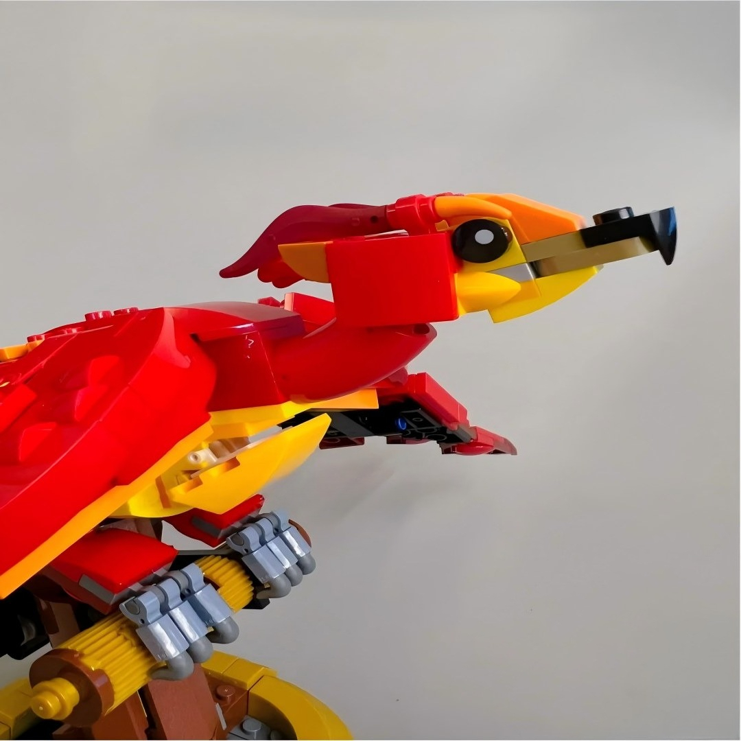 Magic World Fire Phoenix76394  - مراجعة Lego Building Blocks وسعره