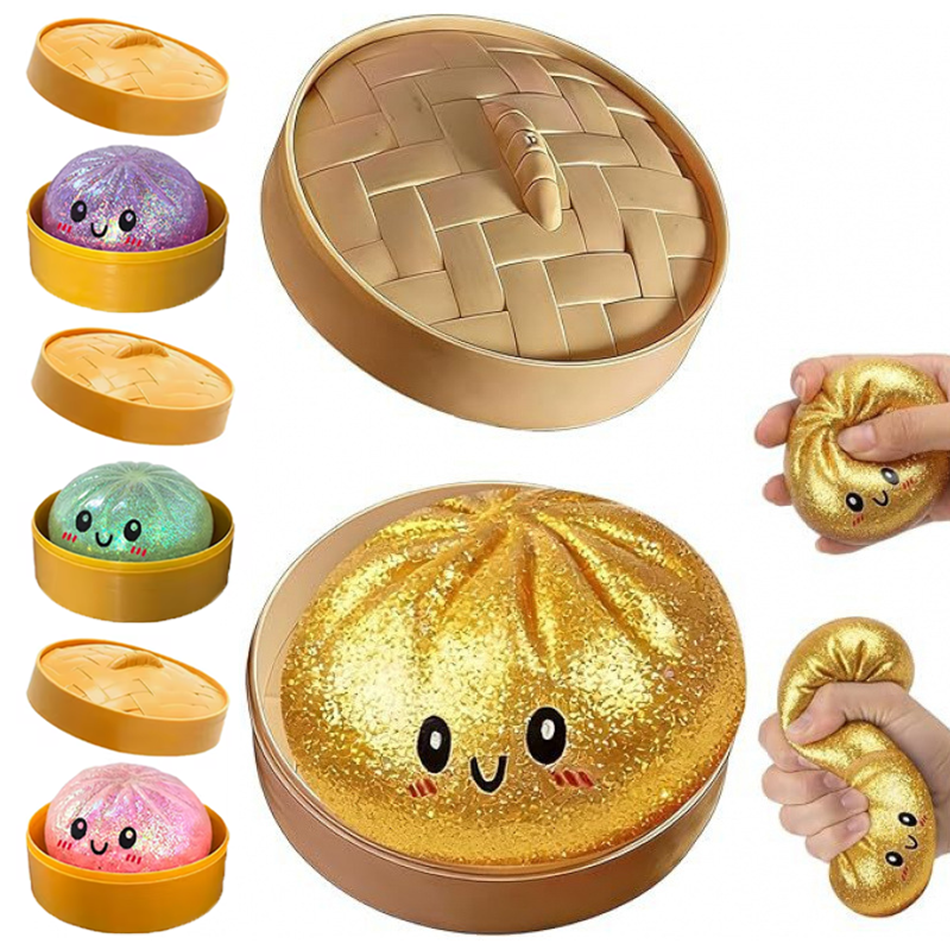 Popular Gold Color Dumpling Sq - مراجعة Kids Toys Dumplings وسعره