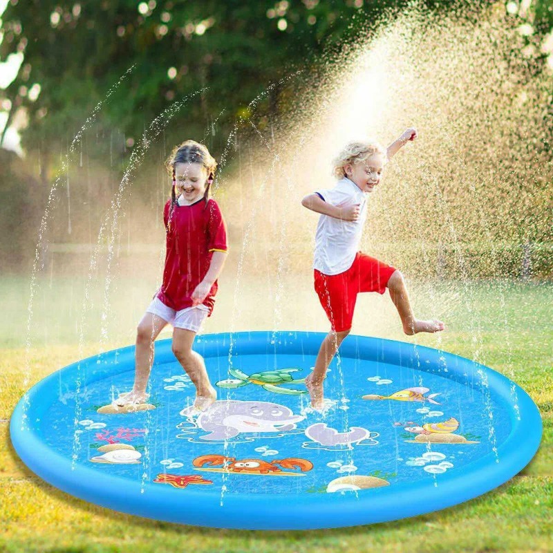 Water Splash Pools Kids Outdoo - مراجعة Kids Yard Toys وسعره