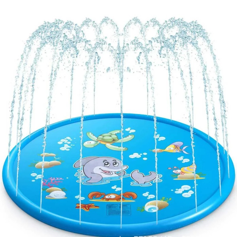 Water Splash Pools Kids Outdoo - مراجعة Kids Yard Toys وسعره