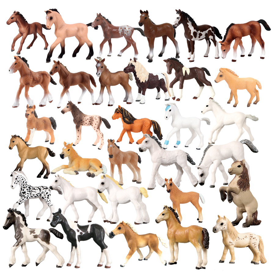 Horse Figurine Farm Animals Po - مراجعة Kids Toys Horse وسعره
