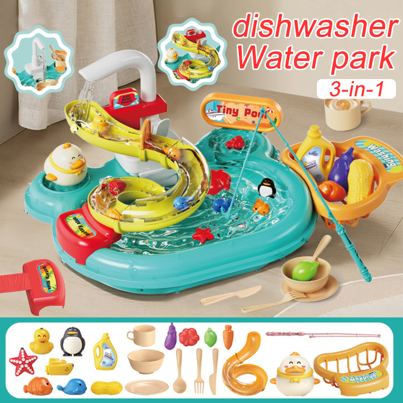 Children Puzzle Pretend Play T - مراجعة Kids Toys Kitchen وسعره