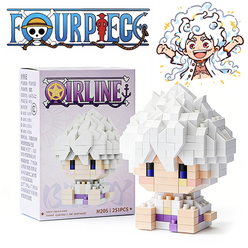 ONE PIECE Sun God Nika Luffy M - مراجعة Lego Building Blocks وسعره