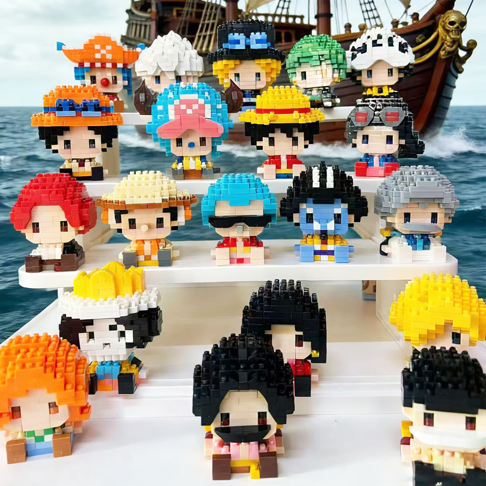 ONE PIECE Sun God Nika Luffy M - مراجعة Lego Building Blocks وسعره