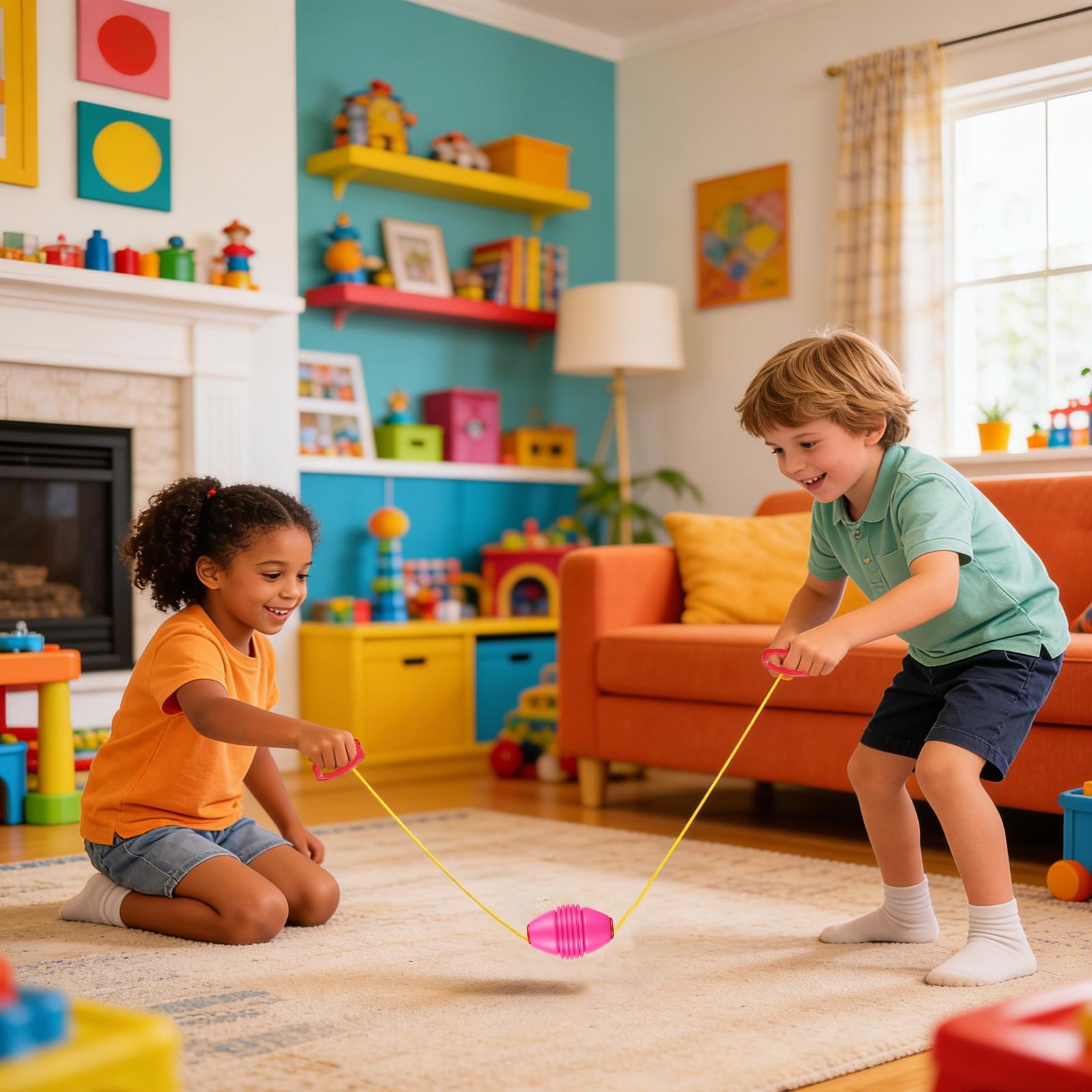 Kids Pull Shuttle Ball Interac - مراجعة Kids Yard Toys وسعره