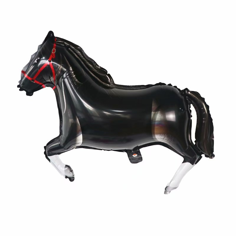 Large Horse Foil Balloons Happ - مراجعة Kids Toys Horse وسعره
