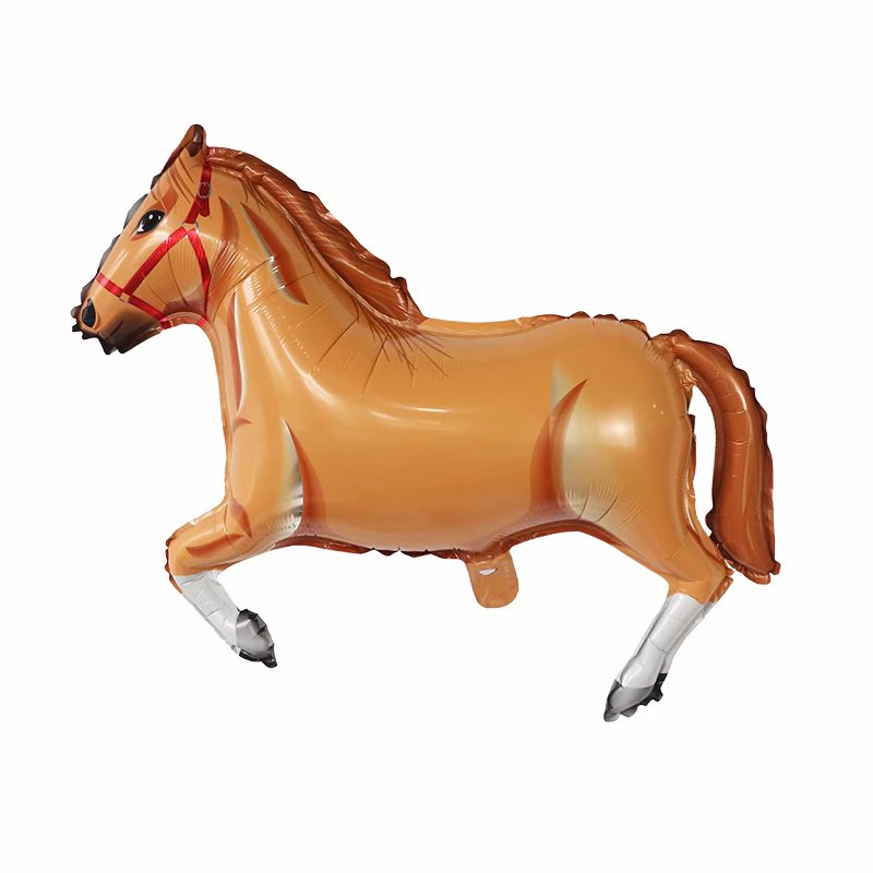 Large Horse Foil Balloons Happ - مراجعة Kids Toys Horse وسعره