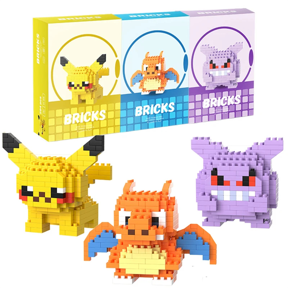 Pokemon Micro Building Blocks  - مراجعة Lego Building Blocks وسعره