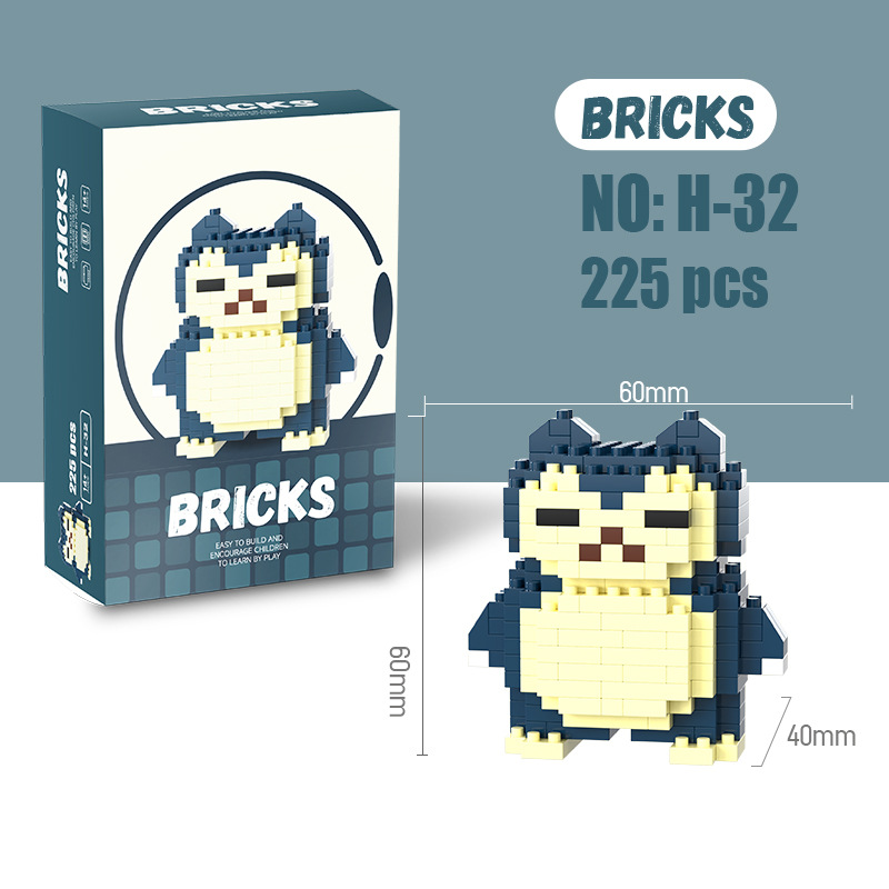 Pokemon Micro Building Blocks  - مراجعة Lego Building Blocks وسعره