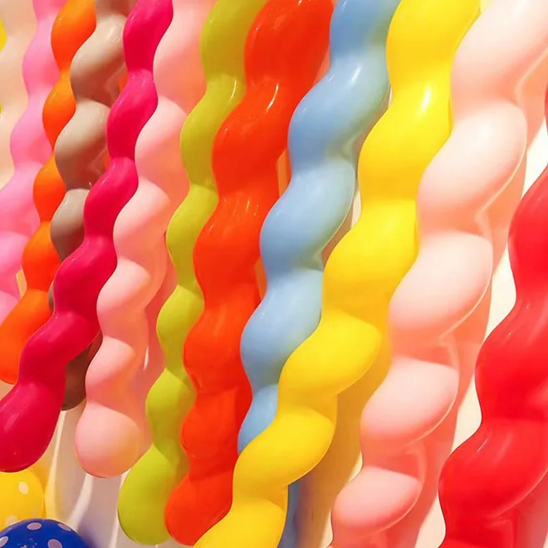 20Pcs Multicolor Spiral Long B - مراجعة Kids Toys Unique وسعره