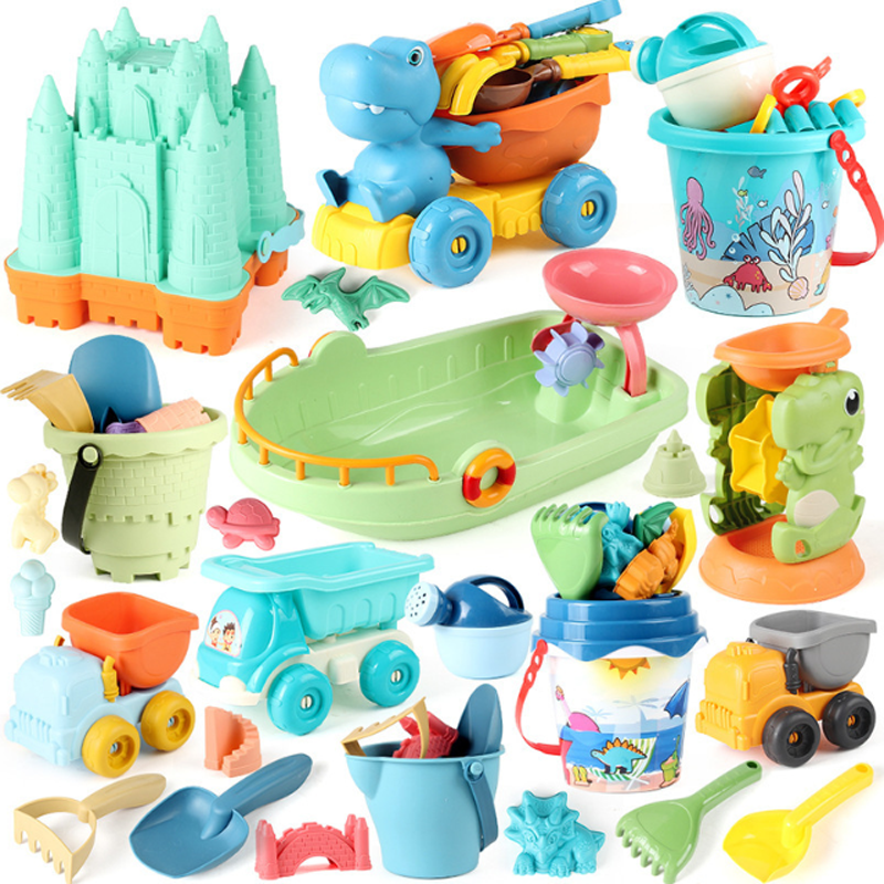 Children's Summer Beach Toys S - مراجعة Kinetic Sand Mold وسعره