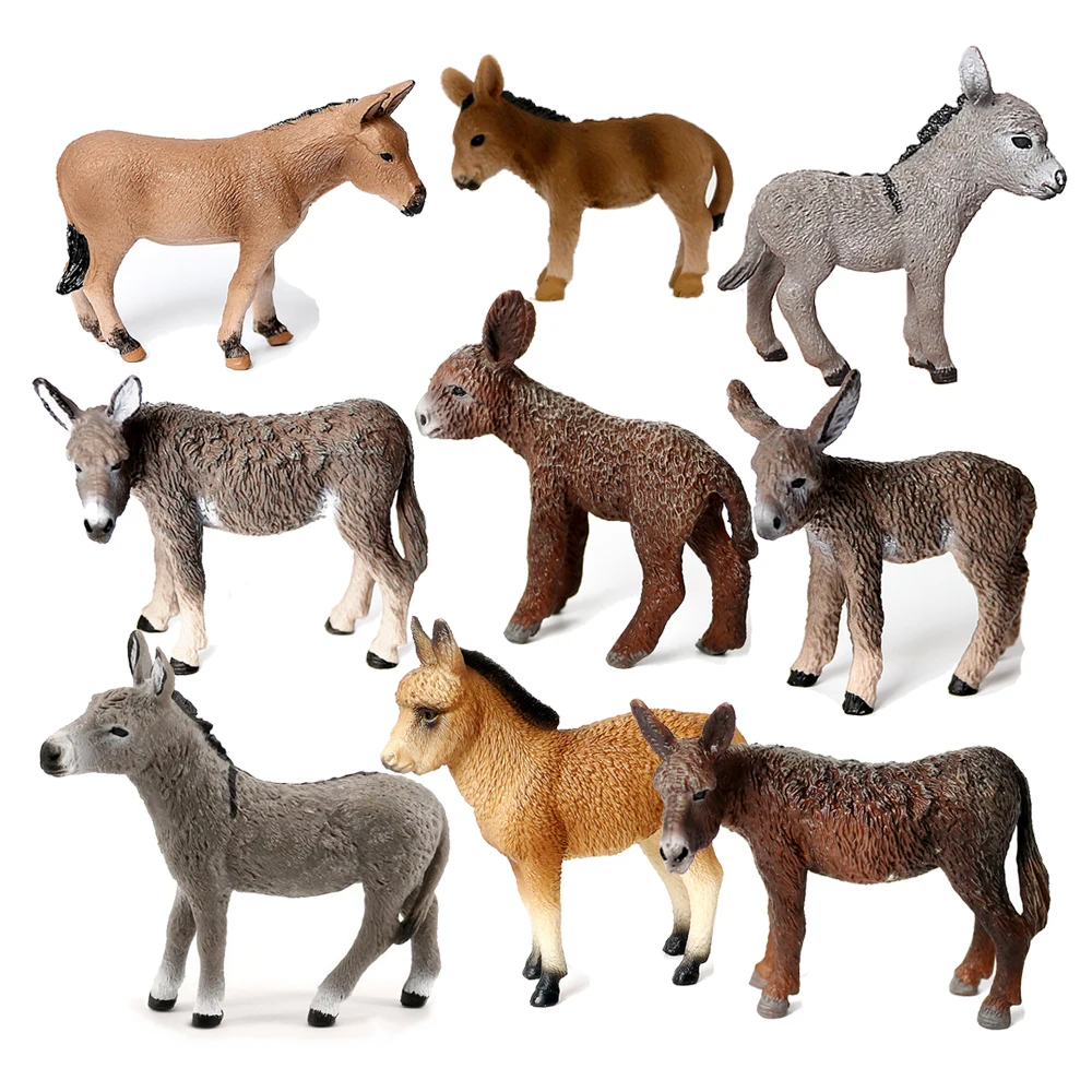 Donkey Model Toy Animals Figur - مراجعة Kids Toys Horse وسعره