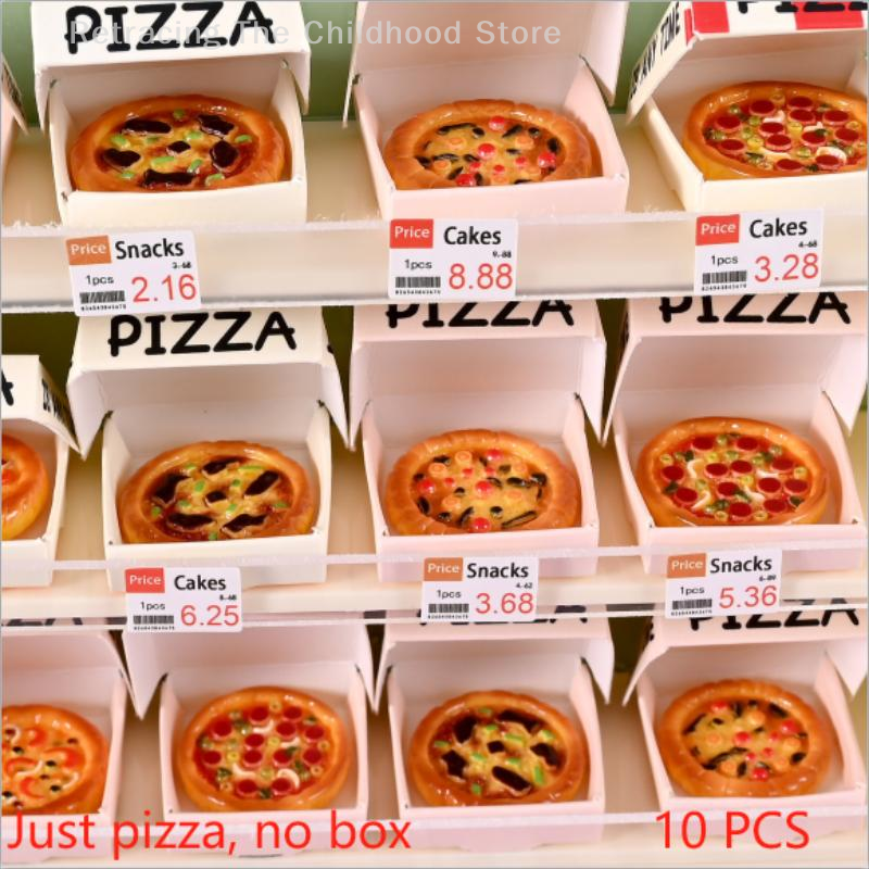 10Pcs/set Dollhouse Pizza Cute - مراجعة Kids Toys Kitchen وسعره