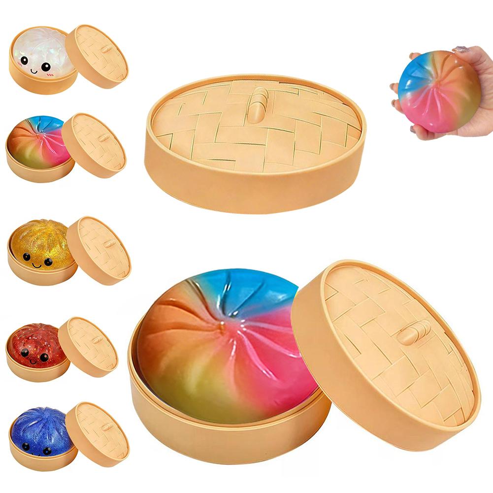Glitter Dumpling Squishies Toy - مراجعة Kids Toys Dumplings وسعره