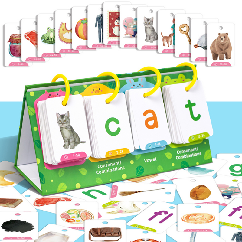 Kids CVC Words Flashcards Phon - مراجعة Educational Flash Card وسعره