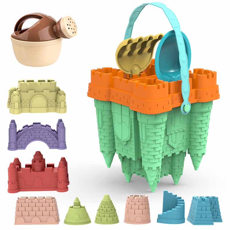 2024 New Beach Sand Toys Set C - مراجعة Kinetic Sand Mold وسعره