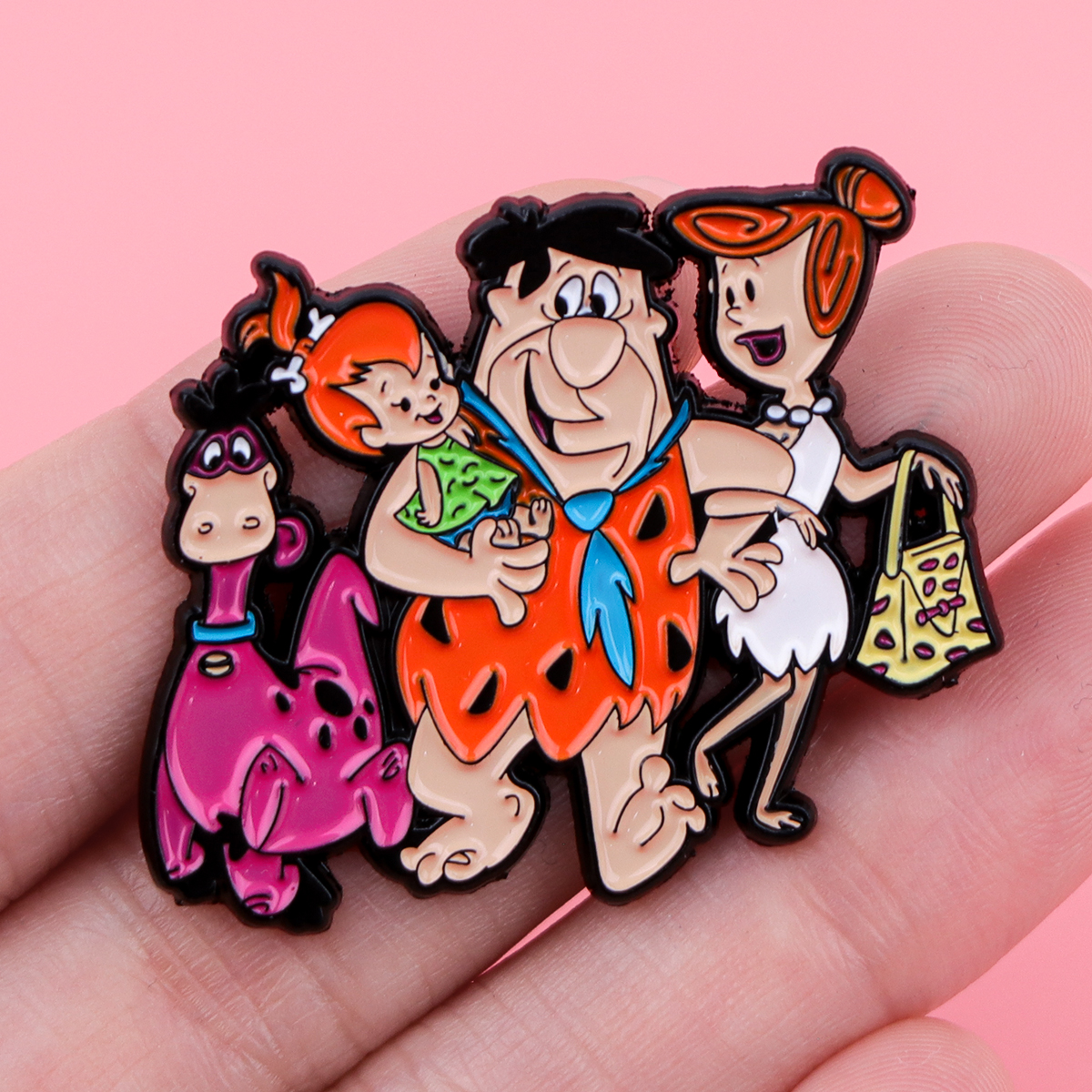 Cartoon Dinosaur Enamel Pin Ba - مراجعة Kids Toys Japan وسعره