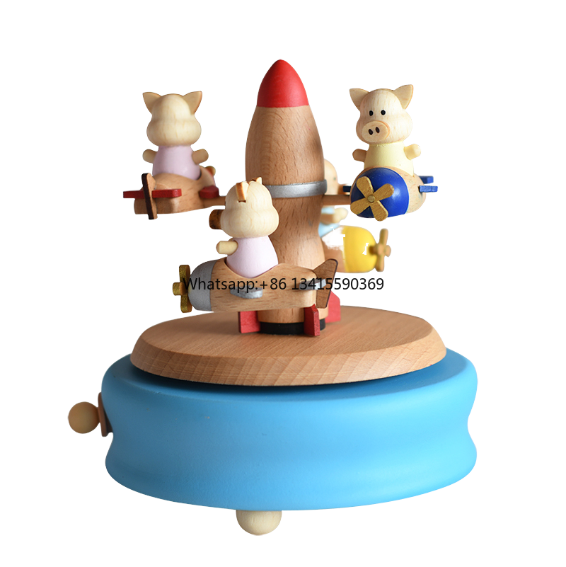 Colorful Wooden Animals Music  - مراجعة Kids Toys Manufacturers وسعره