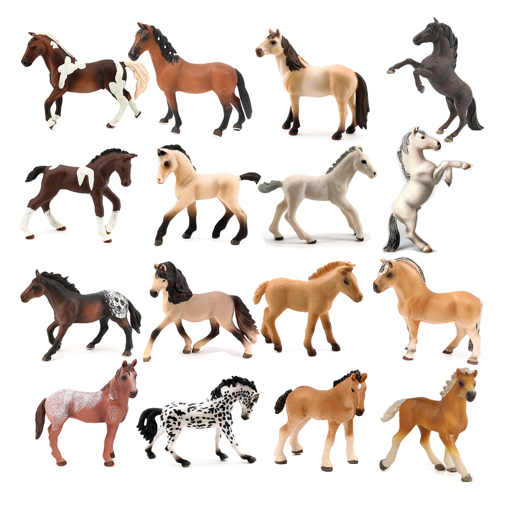 Horse Figurine Plastic Farm An - مراجعة Kids Toys Horse وسعره