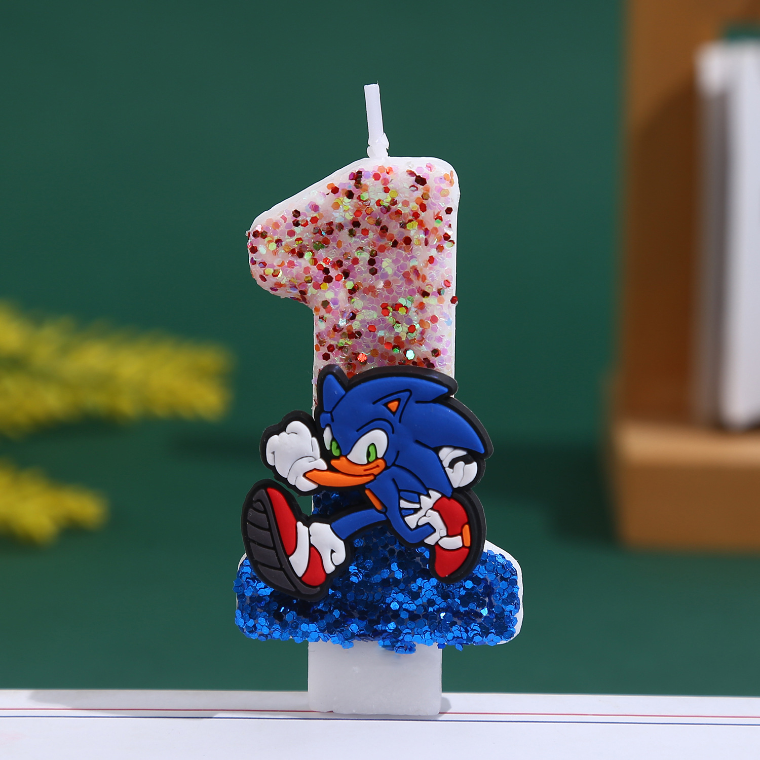 Blue Sonices Candle 0-9 Number - مراجعة Kids Toys Kitchen وسعره
