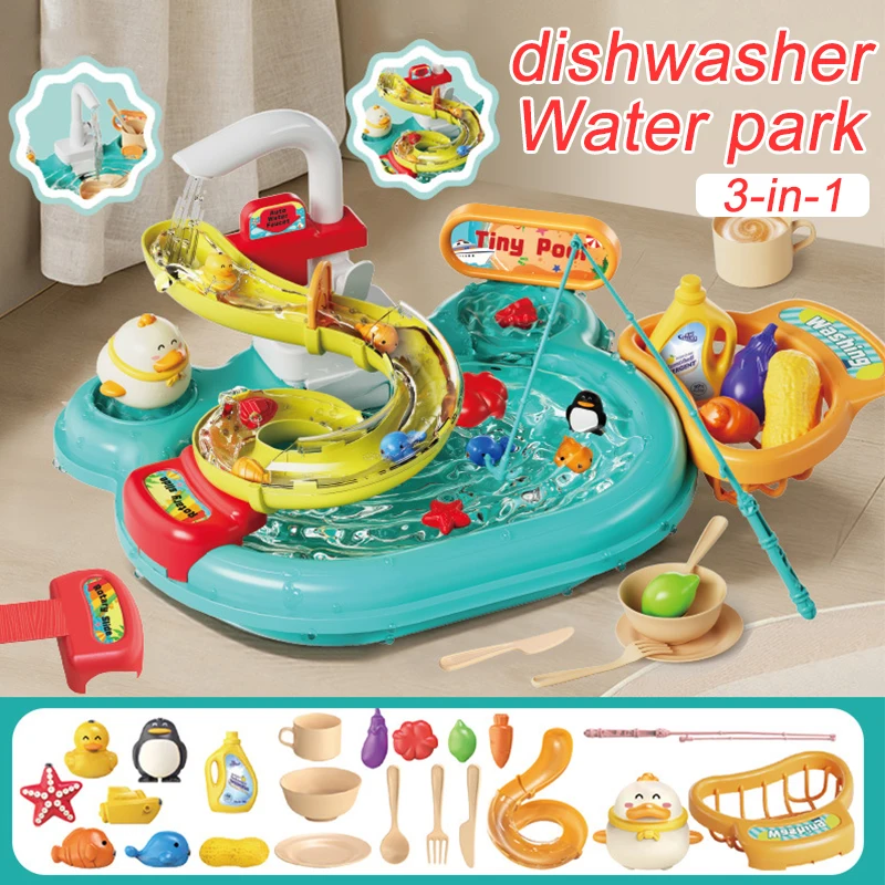 Children Puzzle Pretend Play T - مراجعة Kids Toys Kitchen وسعره