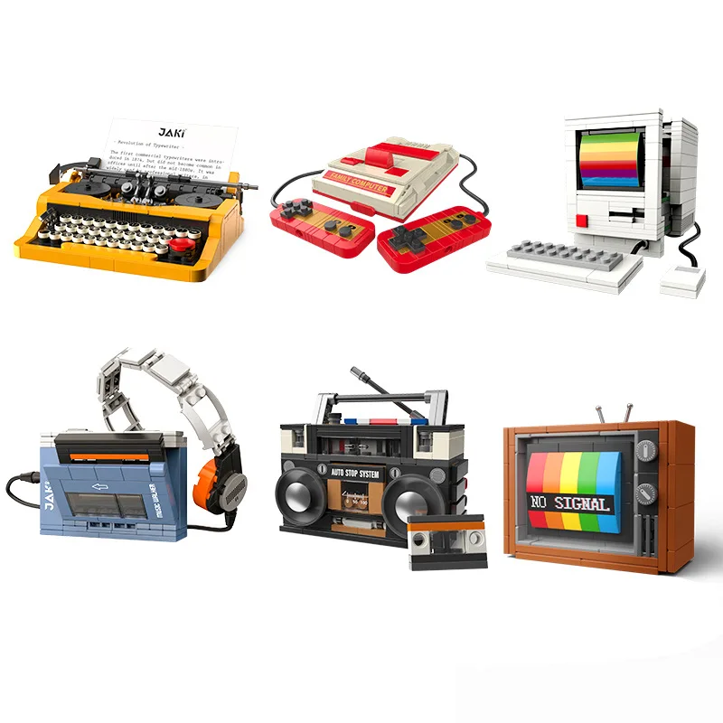 Retro DIY Building Blocks TV R - مراجعة Lego Building Blocks وسعره