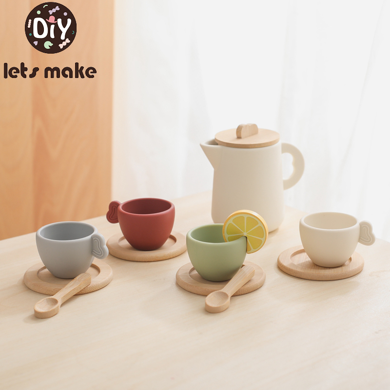 1Set Children Montessori Toy T - مراجعة Kids Toys Kitchen وسعره