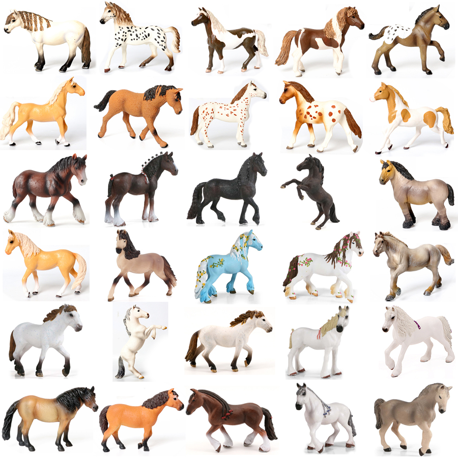 Realistic Horse Model Clydesda - مراجعة Kids Toys Horse وسعره