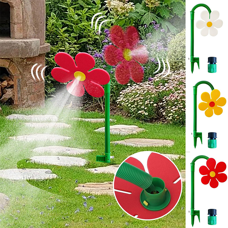 Sunflower Wiggling Sprinkler f - مراجعة Kids Yard Toys وسعره