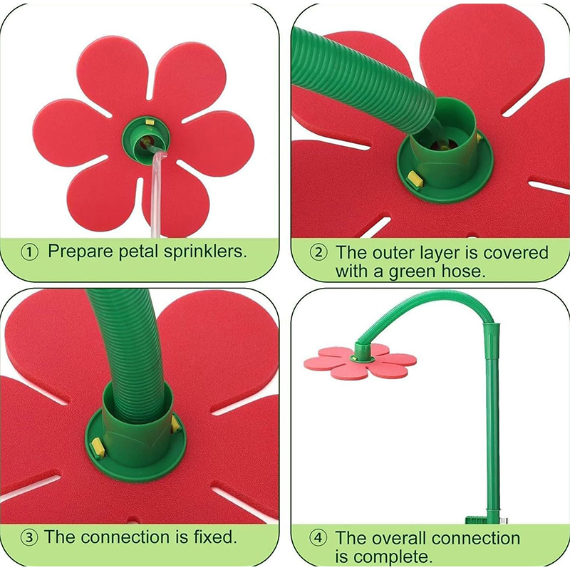 Sunflower Wiggling Sprinkler f - مراجعة Kids Yard Toys وسعره