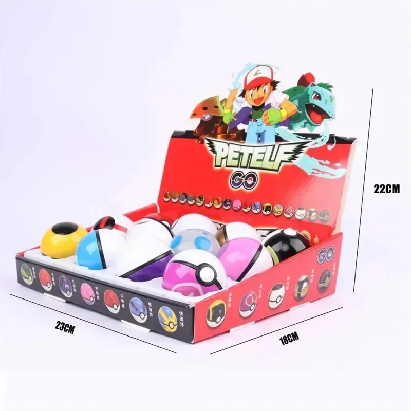 12Pcs Pokemon Figure Pokeball  - مراجعة Kids Toys Japan وسعره