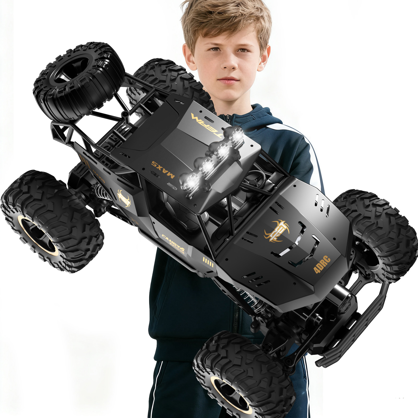 2 Batteries 1:12 Rock Crawler  - مراجعة Remote Control Car وسعره