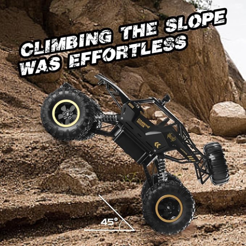 2 Batteries 1:12 Rock Crawler  - مراجعة Remote Control Car وسعره