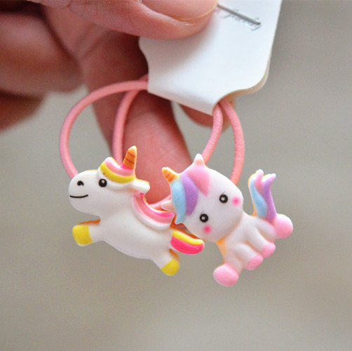 2PCS Cartoon Cute Rainbow Whit - مراجعة Kids Toys Horse وسعره