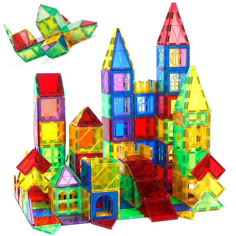 Magnetic Blocks 100 Pieces 120 - مراجعة Kids Toys Manufacturers وسعره