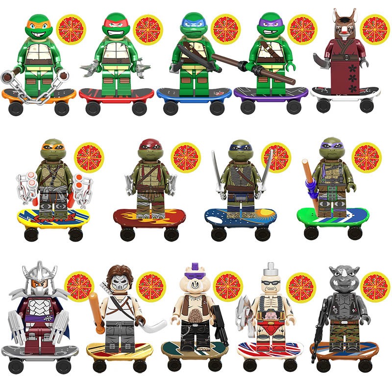 KDL831 cartoon series Teenage  - مراجعة Lego Building Blocks وسعره