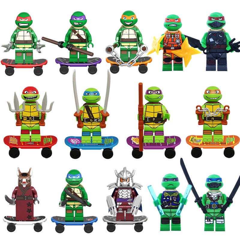 KDL831 cartoon series Teenage  - مراجعة Lego Building Blocks وسعره