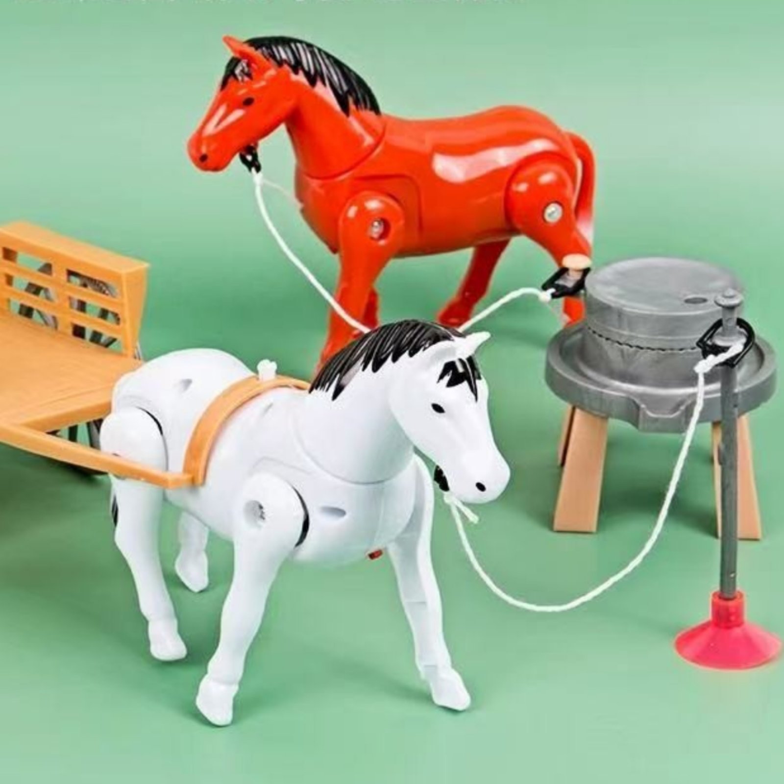 Mill Grinding Horse Toy Educat - مراجعة Kids Toys Horse وسعره