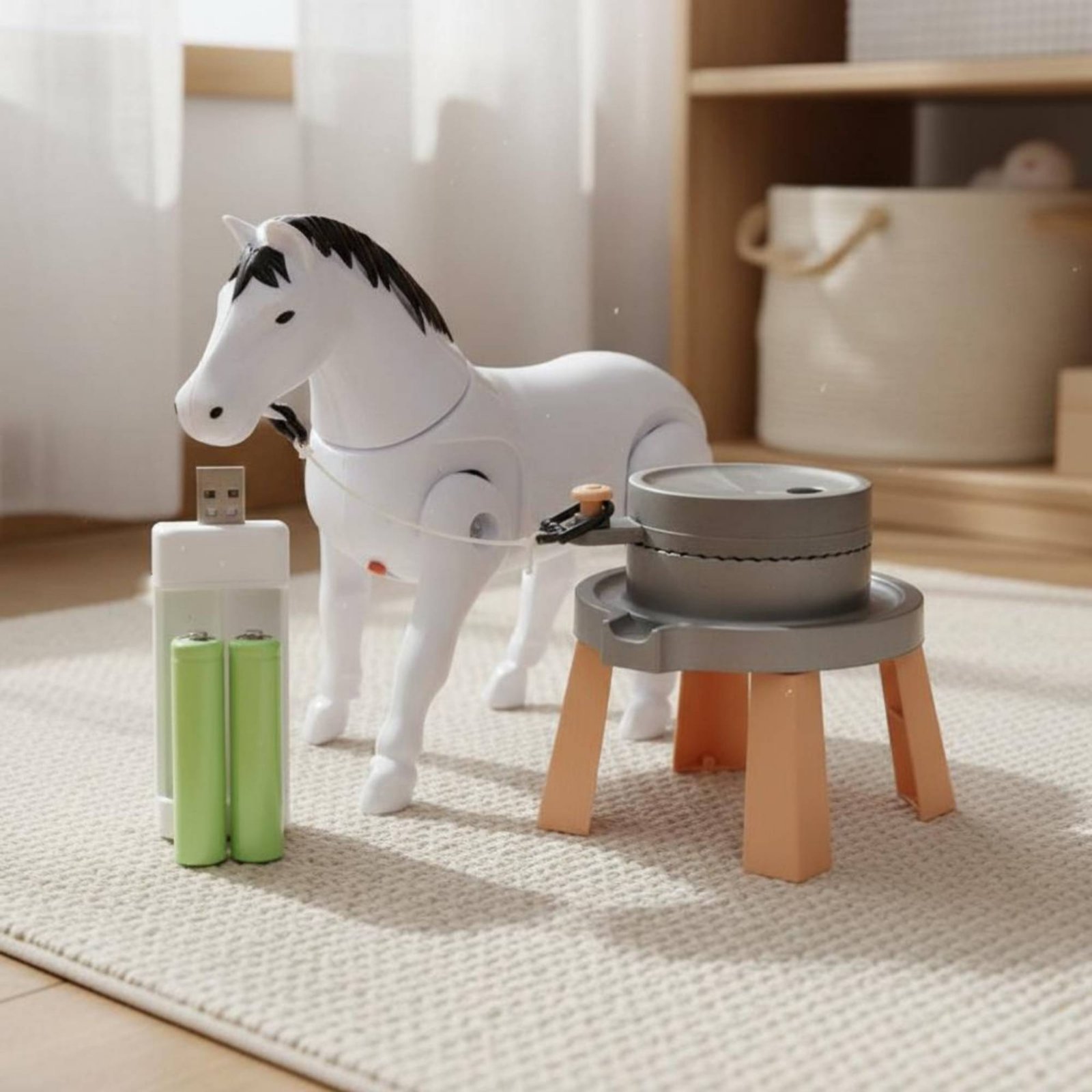 Mill Grinding Horse Toy Educat - مراجعة Kids Toys Horse وسعره