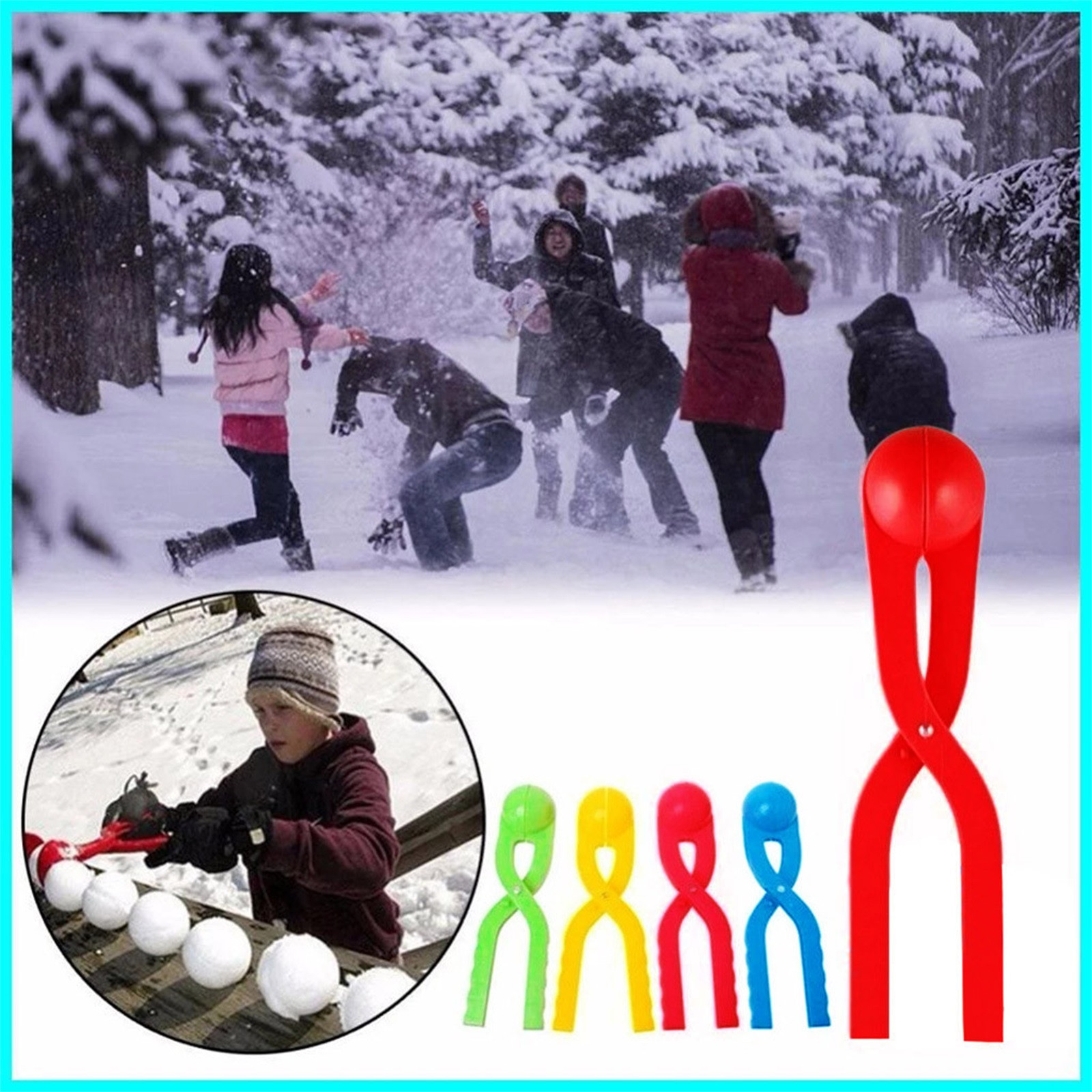 Funny Snowball Maker Clip For  - مراجعة Kinetic Sand Mold وسعره