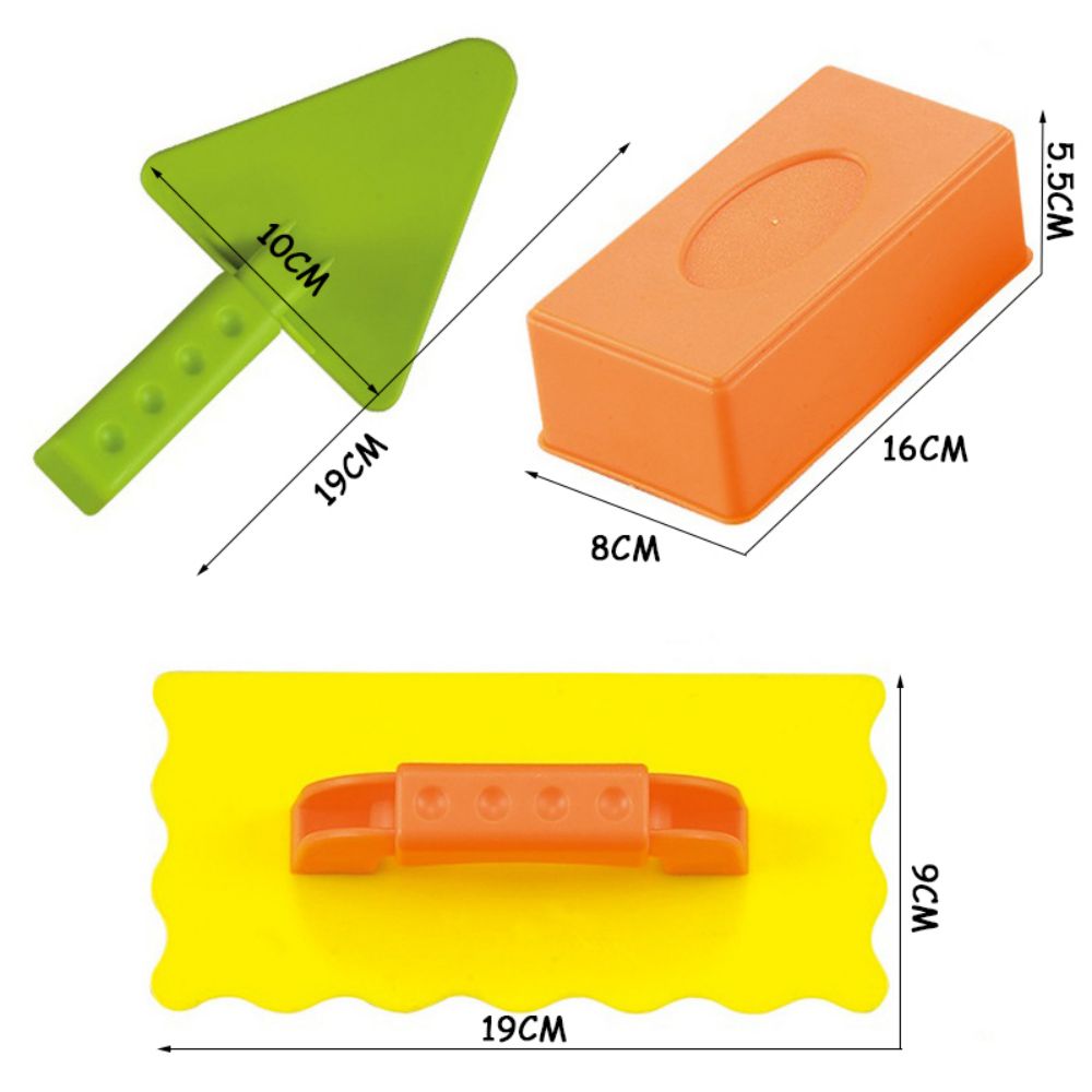 3Pcs Beach Toy Set Shovel Digg - مراجعة Kinetic Sand Mold وسعره