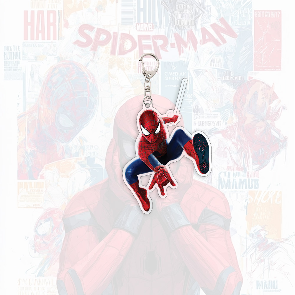 Spider Man Acrylic Keychain An - مراجعة Kids Toys Usa وسعره