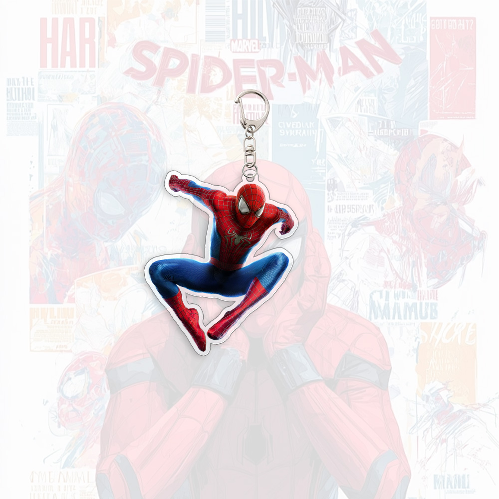 Spider Man Acrylic Keychain An - مراجعة Kids Toys Usa وسعره