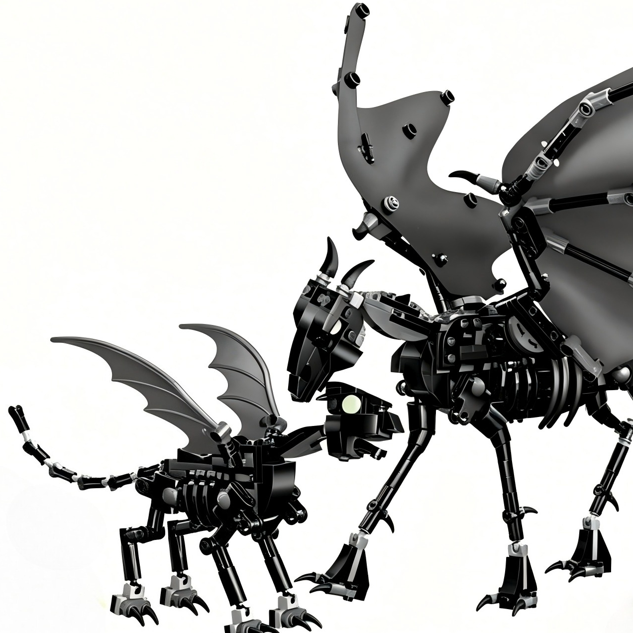 A model with wings 76458 Build - مراجعة Lego Building Blocks وسعره