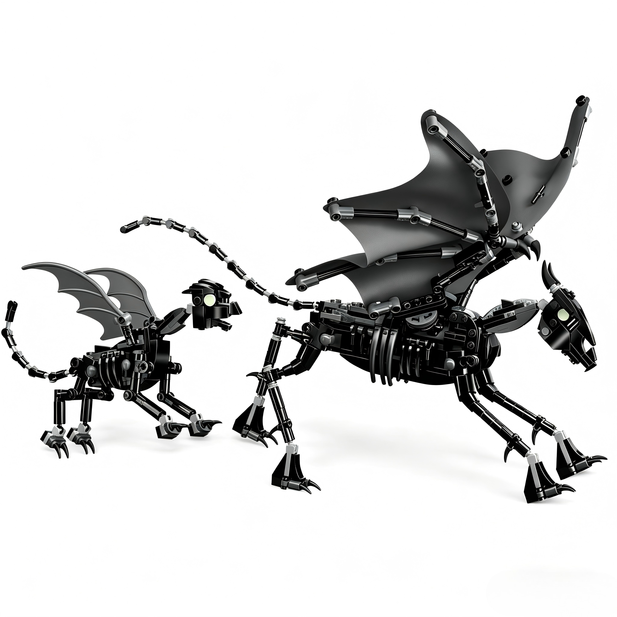 A model with wings 76458 Build - مراجعة Lego Building Blocks وسعره