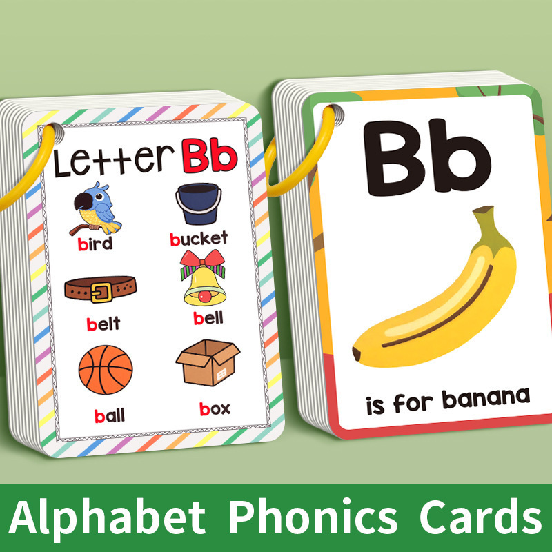 27Pcs/set Learning Card Cartoo - مراجعة Educational Flash Card وسعره