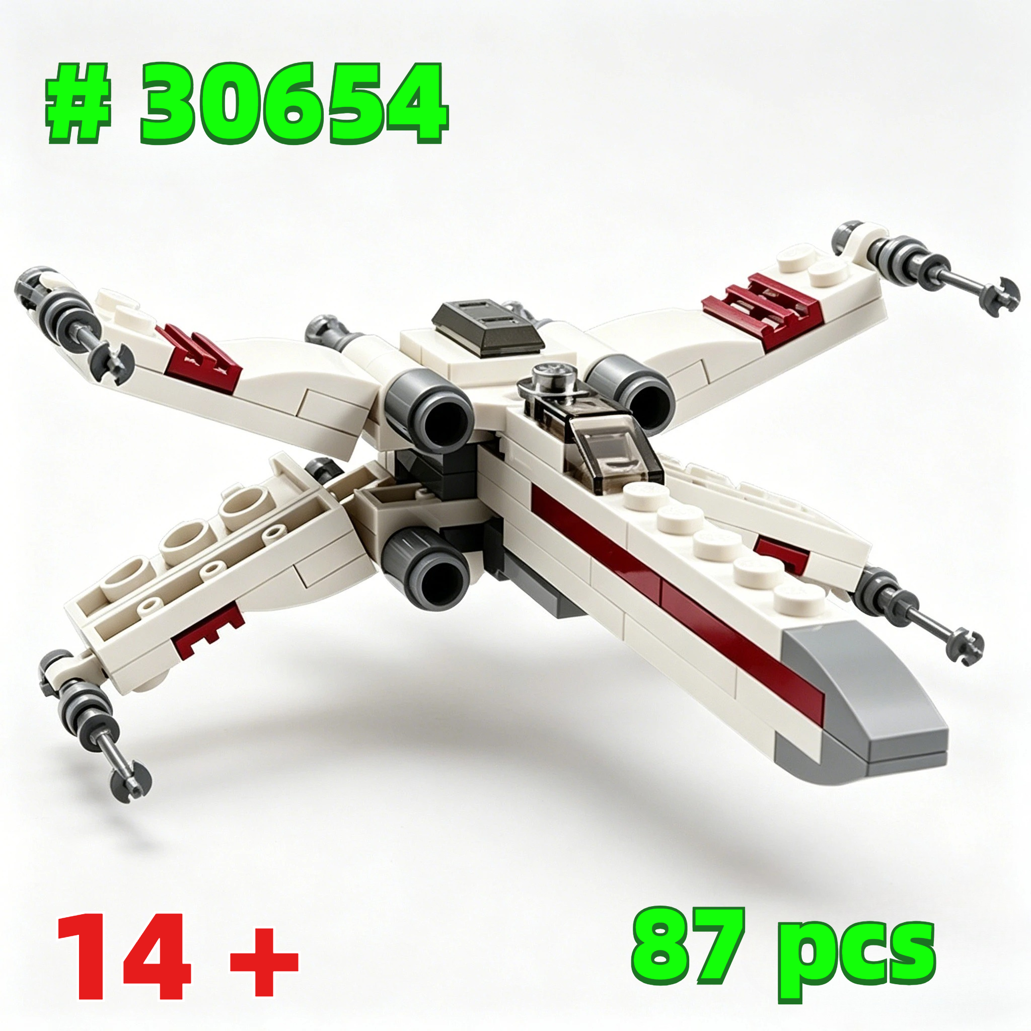 X-Wing Starfighter polybag 306 - مراجعة Lego Building Blocks وسعره