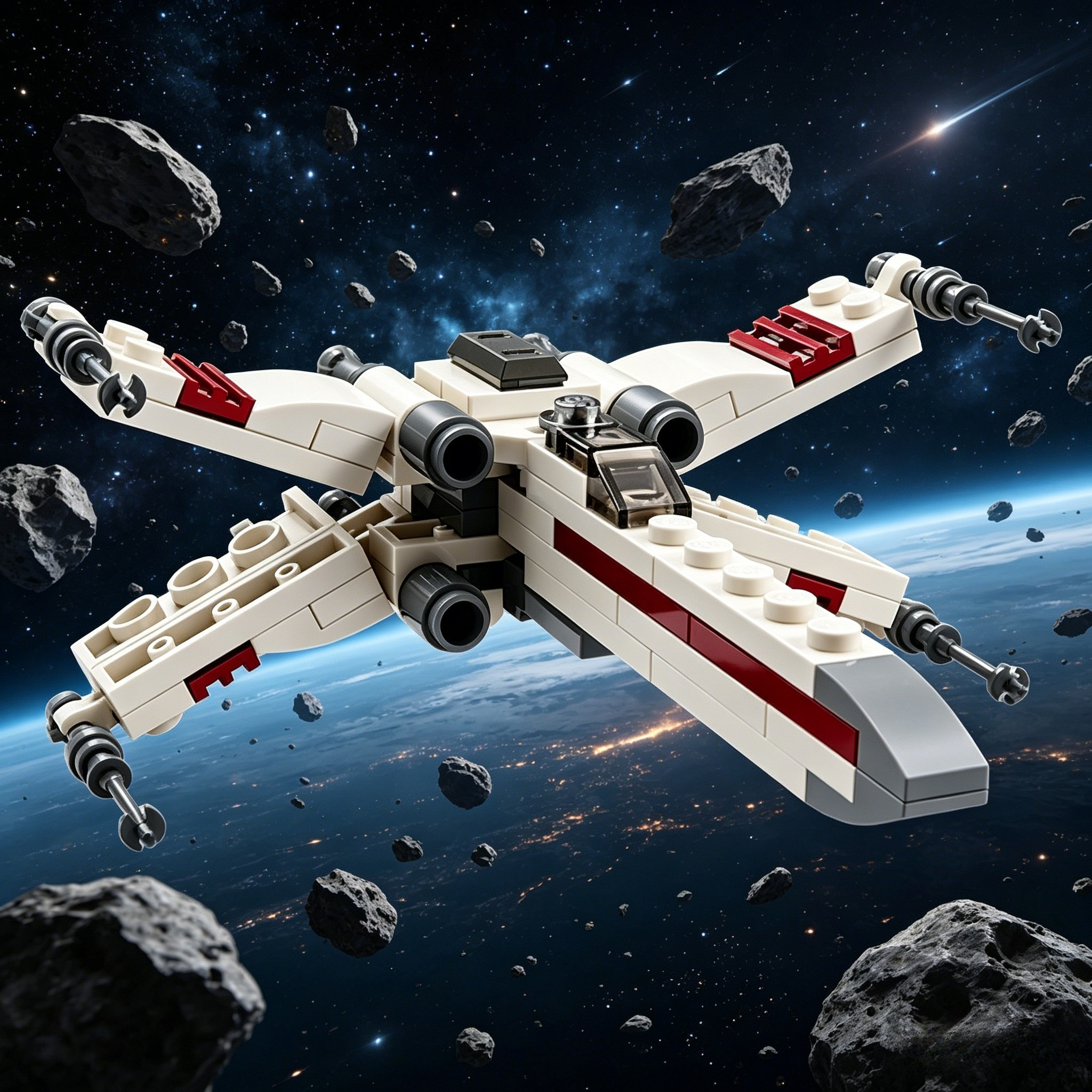 X-Wing Starfighter polybag 306 - مراجعة Lego Building Blocks وسعره